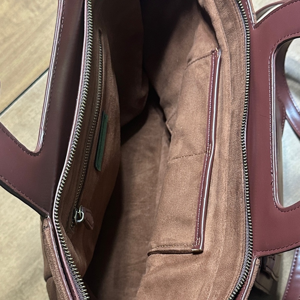 Faux Suede-Style Brown Bag – Soft Texture & Boho Charm - Picture 8 of 11